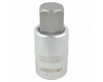 17mm 1/2in Drive Hex Key Socket